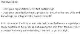 Screen shot of LinkedIn post text (click on image to read the full text).